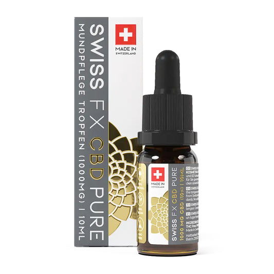Swiss FX THC frei CBD Öl 10 % 10ml - Cannabiothek