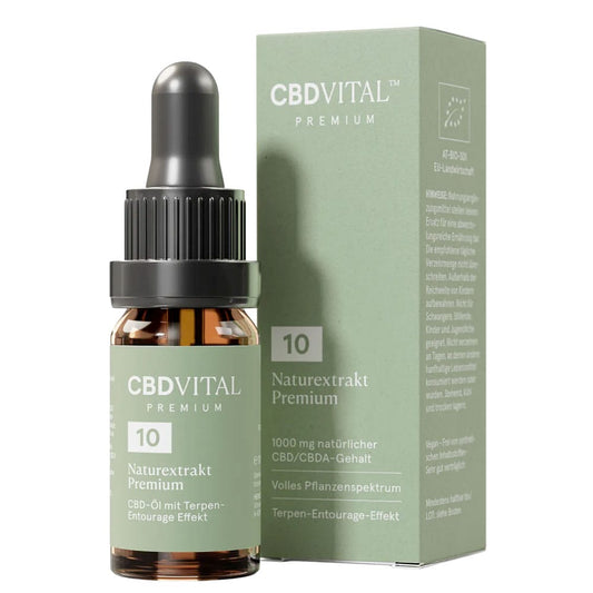 CBD Vital Naturextrakt Premium Öl 10%
