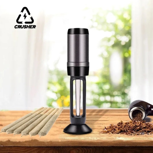GrindTube Pro – 2-in-1 Elektrischer Grinder & Stopfmaschine - Cannabiothek