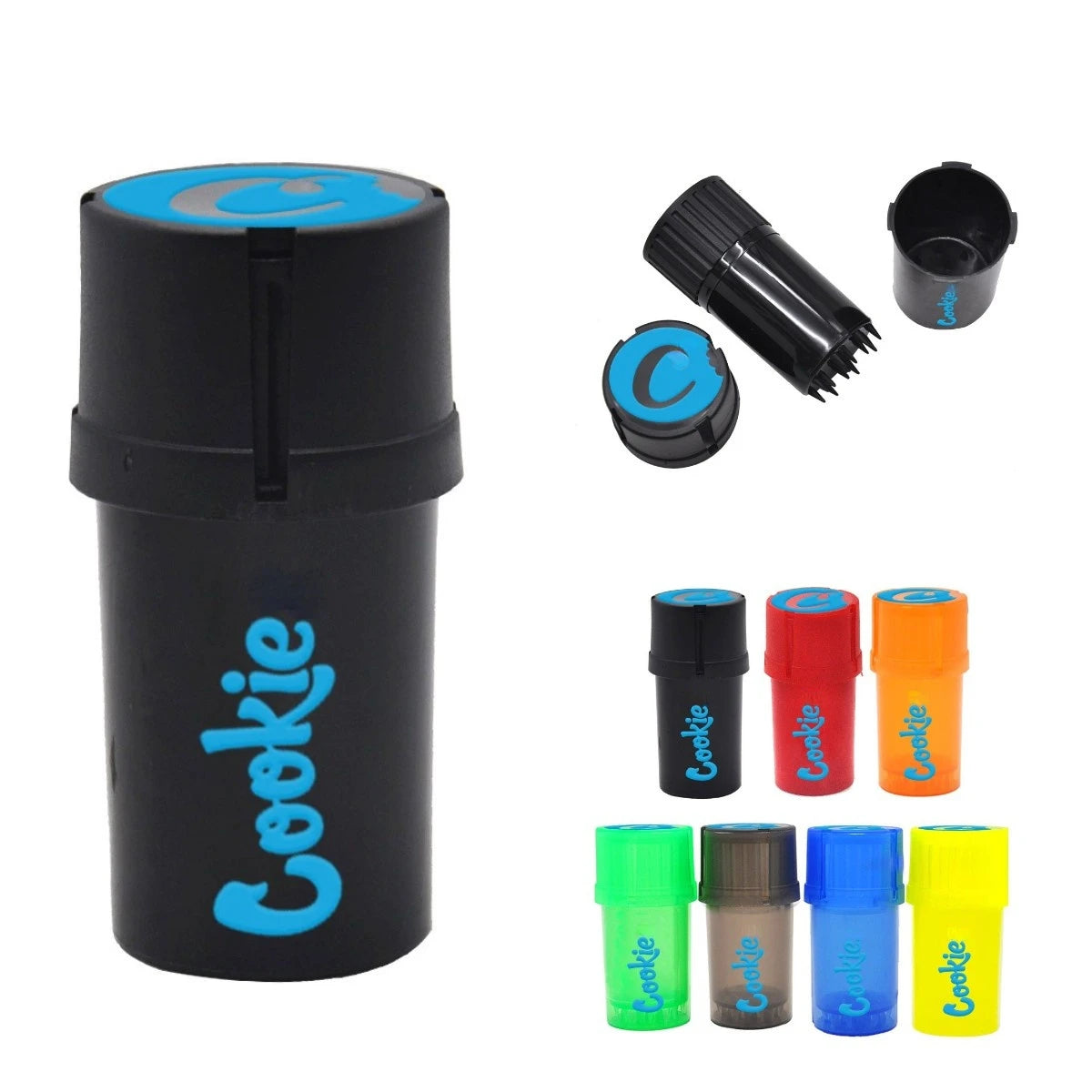 CrusherVault Luftdichter Grinder & Aufbewahrung – Cannabiothek