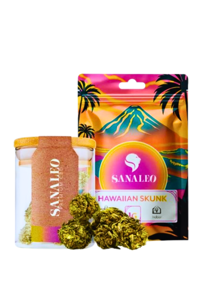 Sanaleo Premium 2 g CBD Blüten Hawaiian Skunk