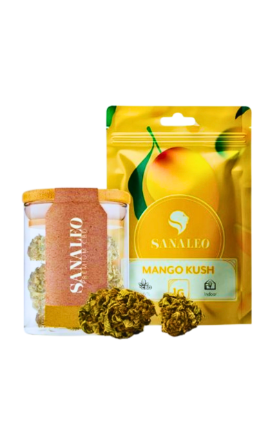 Sanaleo Premium 2 g CBD Blüten Mango Kush