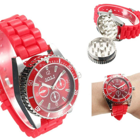 TimeGrind – Tragbarer Watch Grinder mit Zeitfunktion - Cannabiothek