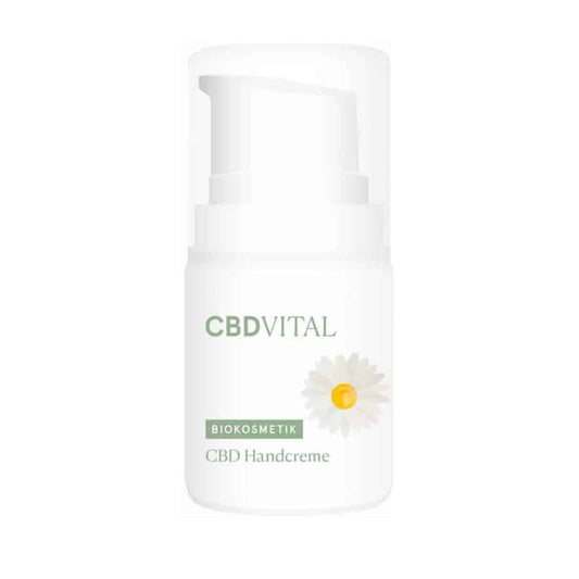 CBD VITAL CBD Handcreme CBD Creme mit 1% CBD 50ml - Cannabiothek