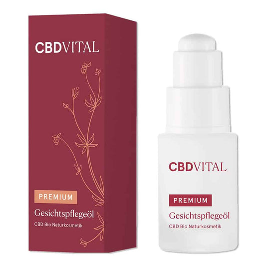 CBD VITAL Gesichtspflegeöl 0,5% CBD 20ml - Cannabiothek