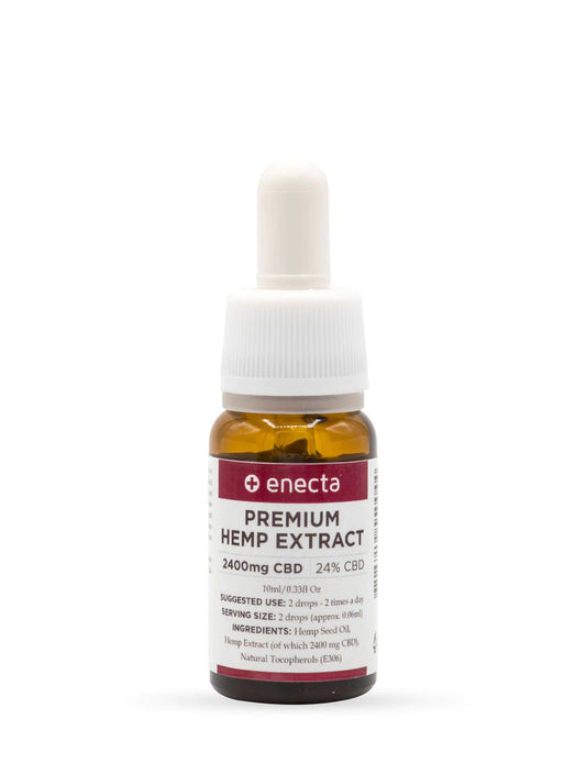 Enecta Premium Hemp Extract CBD Öl 24% 10ml - Cannabiothek
