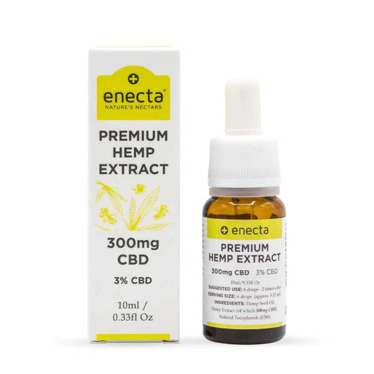 Enecta Premium Hemp Extract CBD Öl 3% - Cannabiothek