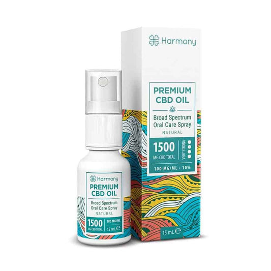 Harmony CBD Spray 10% Natural 15ml - Cannabiothek