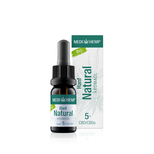 Medihemp - Bio Hanf Natural - Bio CBD Öl 5% 10ml