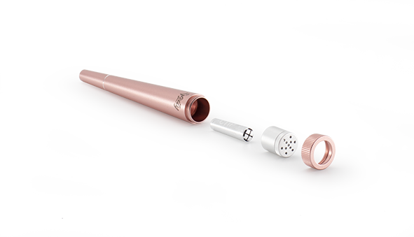 The Weezy Aluminium Pfeife Rose - Cannabiothek