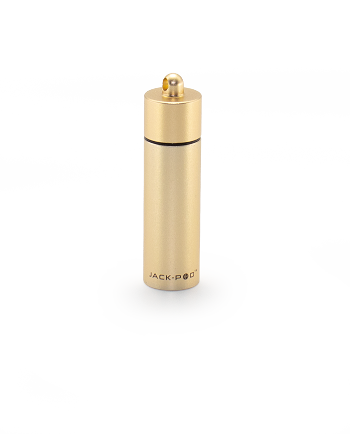 Weezy Stash Tube Gold - Cannabiothek