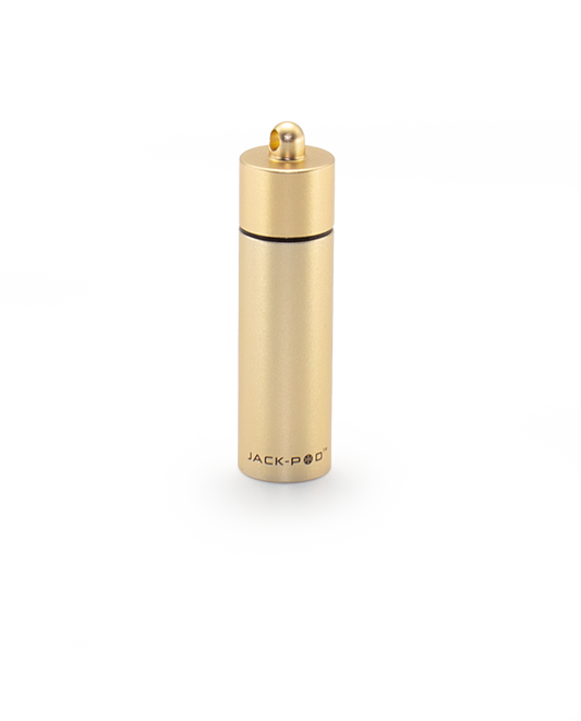 Weezy Stash Tube Gold - Cannabiothek