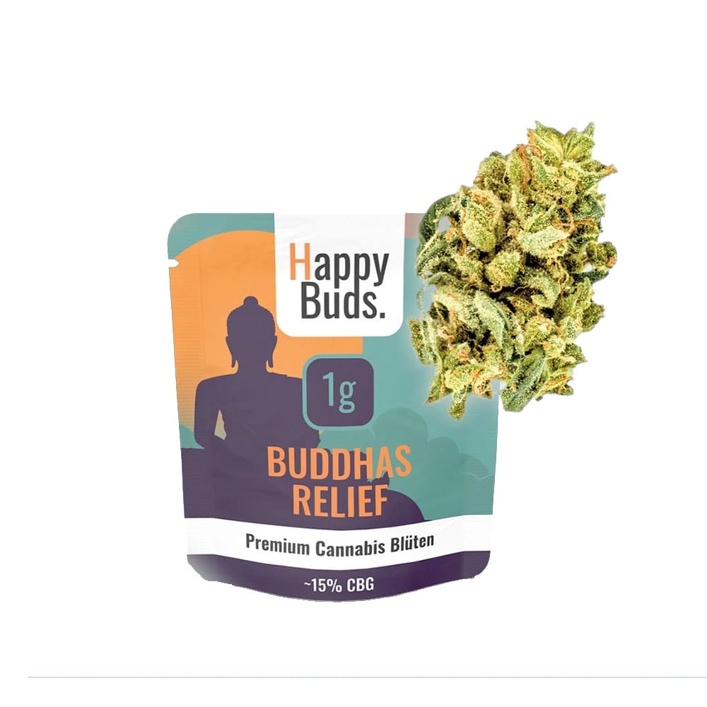 HappyBuds Buddha’s Relief Blüten 1g