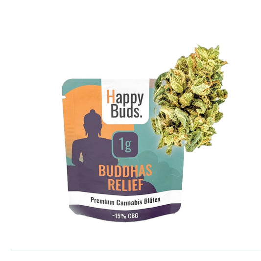 HappyBuds Buddha’s Relief Blüten 1g