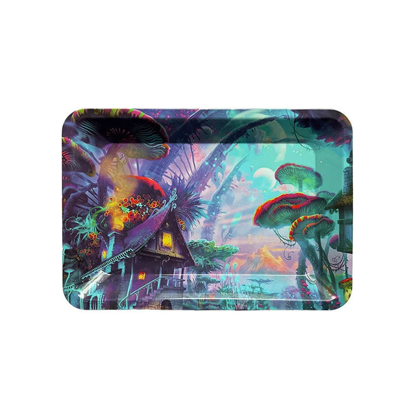 Metal Rolling Tray 7,1 x 4,7 Zoll - Cannabiothek