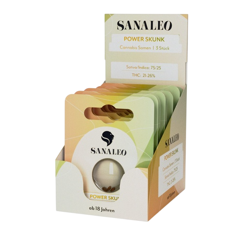 Sanaleo Autoflowing Cannabis Samen Power Skunk