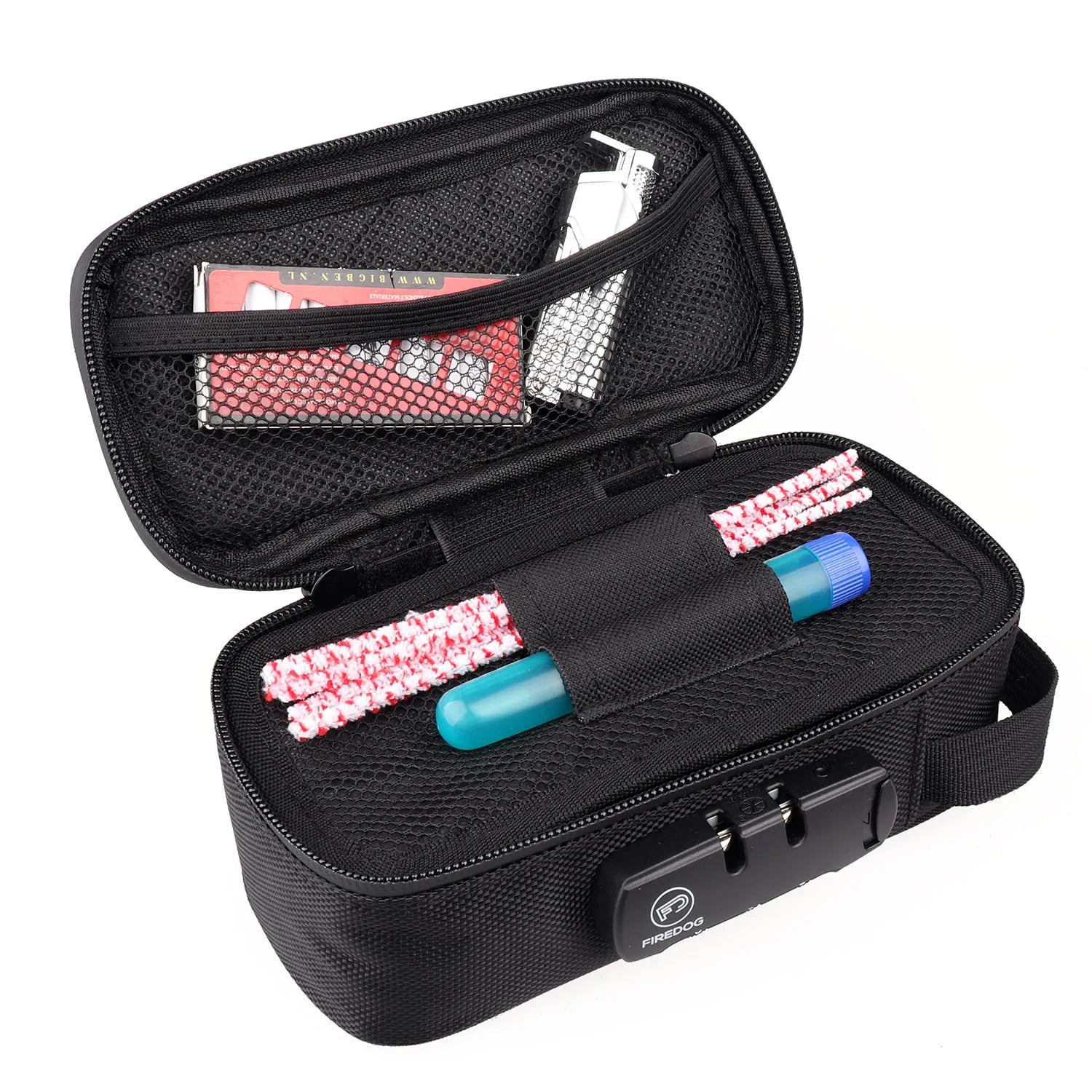 FIREDOG SmellGuard Geruchsneutrale Schlosstasche - Cannabiothek