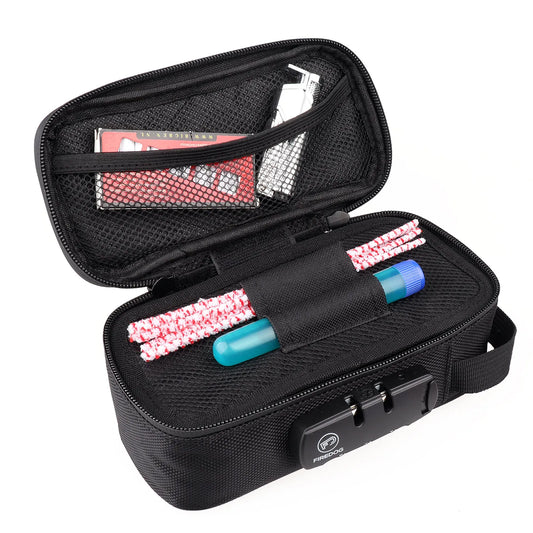 FIREDOG SmellGuard Geruchsneutrale Schlosstasche - Cannabiothek