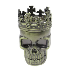 Robuster Stylischer Totenkopf-Grinder - Cannabiothek