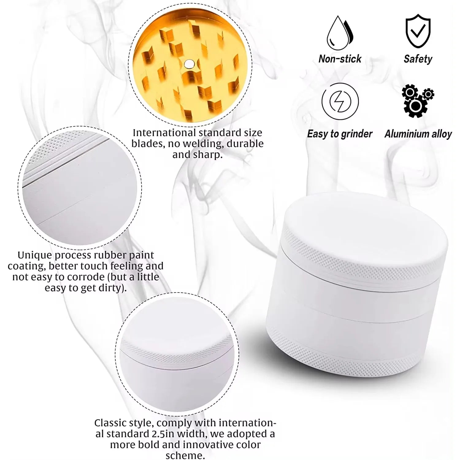 Aluminium-Crusher Grinder - Cannabiothek