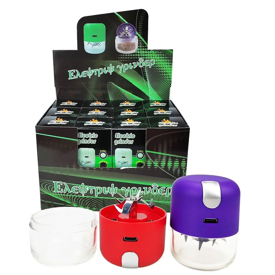 BuzzGrind Max – High-Speed USB Grinder - Cannabiothek