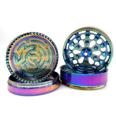 52mm/63mm  Regenbogen Metallgrinder - Cannabiothek