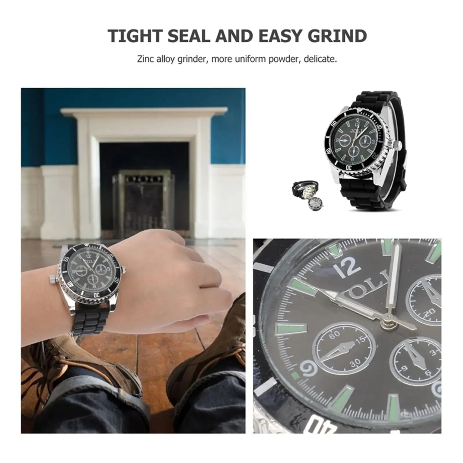 HAPPY Fashion Watch Manual Grinder - Cannabiothek