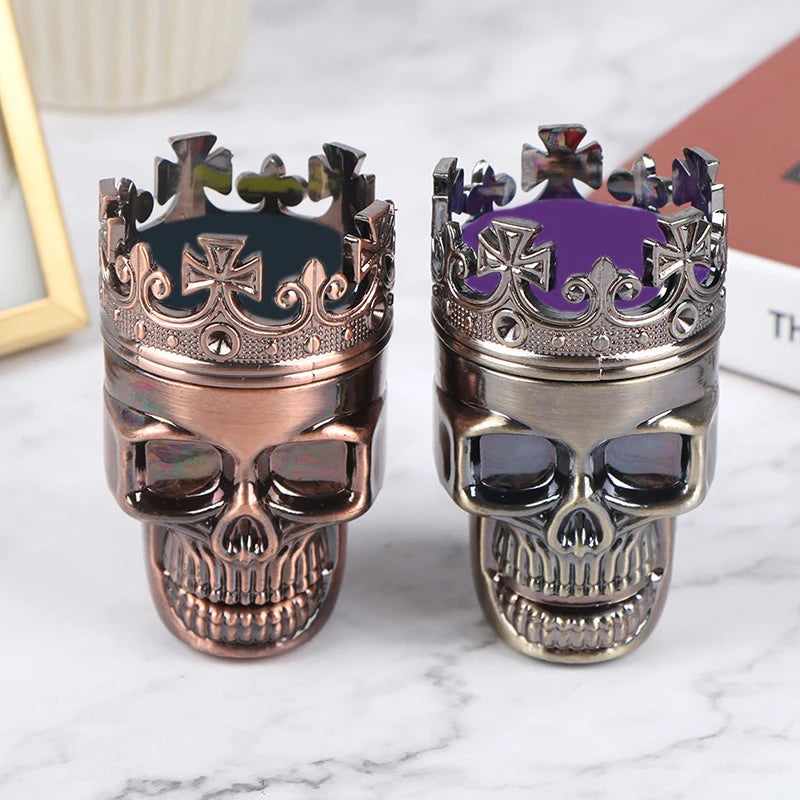 PunkGrind Skull  3-Layer  Totenkopf-Design - Cannabiothek