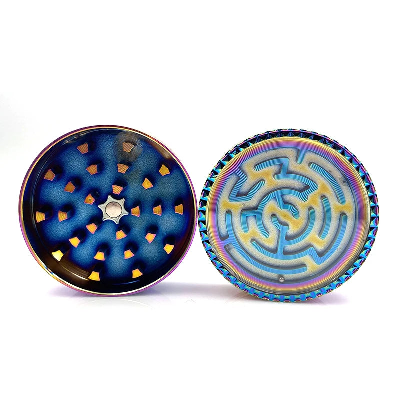 52mm/63mm  Regenbogen Metallgrinder - Cannabiothek