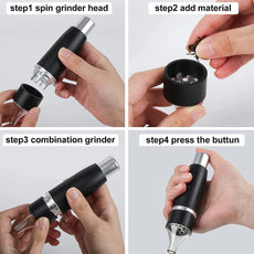 Grind & Fill Pro 2-in-1 Grinder & Stopfer - Cannabiothek