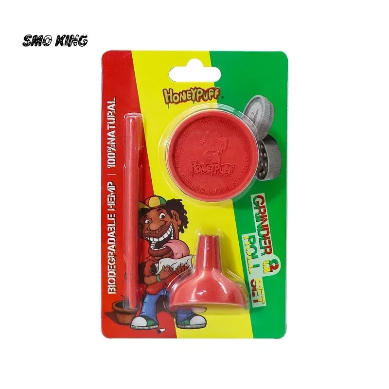 SMO Rolling Kit – Bio Grinder & Kräuter-Füllset - Cannabiothek