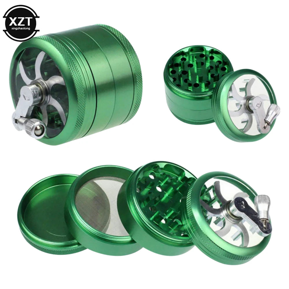 MiniGrind 40 – 4-Layer Kräuter- und Tabakgrinder aus Metall - Cannabiothek