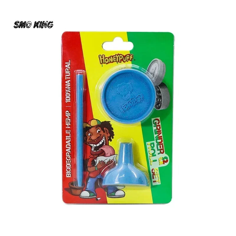 SMO Rolling Kit – Bio Grinder & Kräuter-Füllset - Cannabiothek