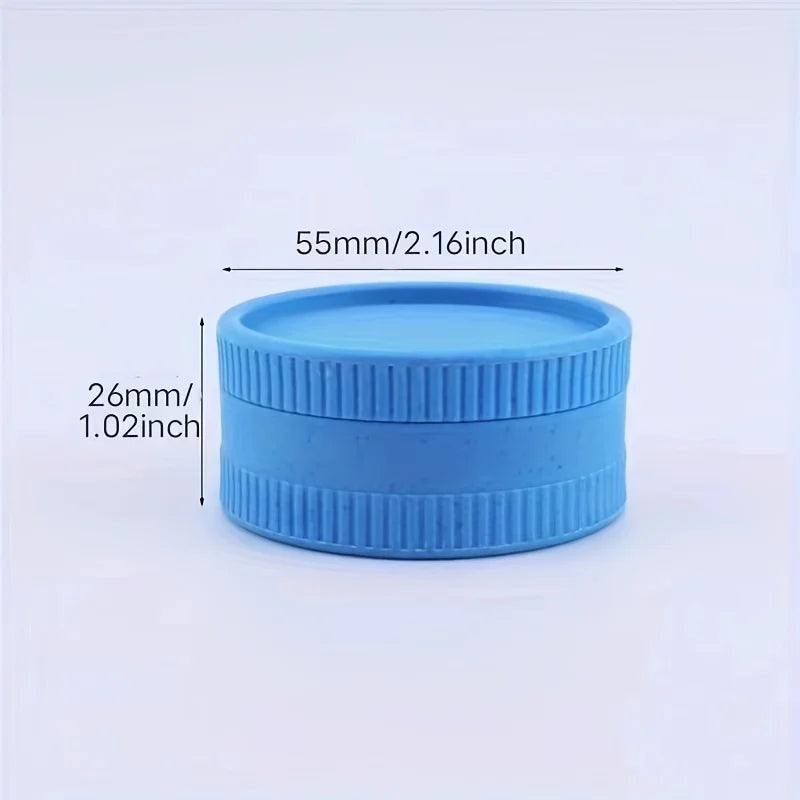 EcoGrind 55 2-Layer Bioplastik Grinder - Cannabiothek