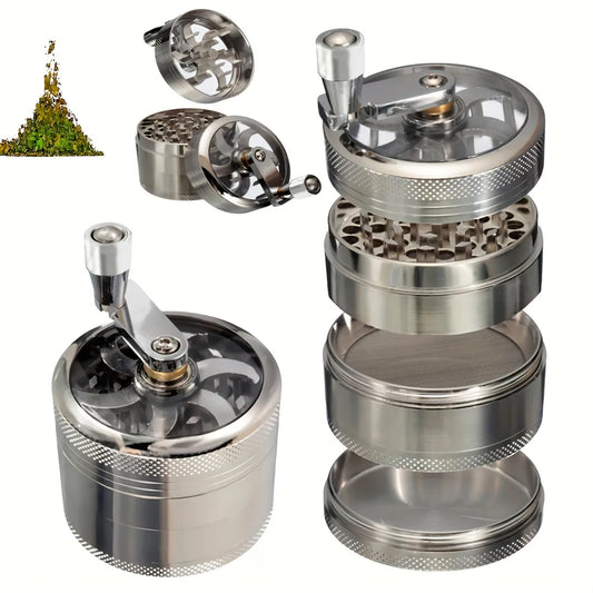 Kraftvoller Kräuter- und Tabakgrinder - Cannabiothek
