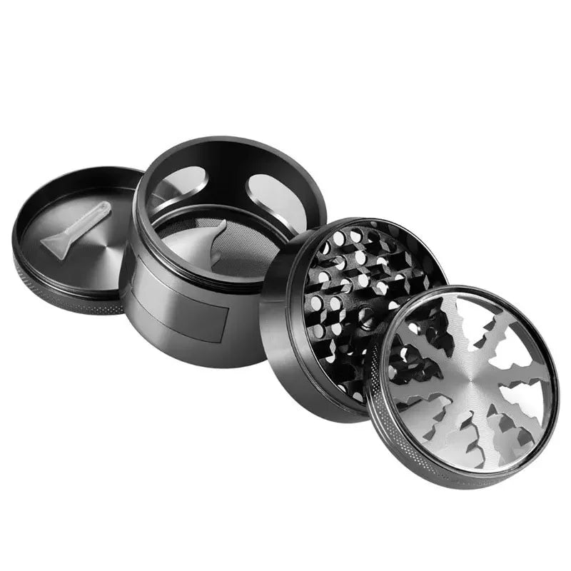 60mm 4 Layer  Grinder mit Schubladenfilter - Cannabiothek
