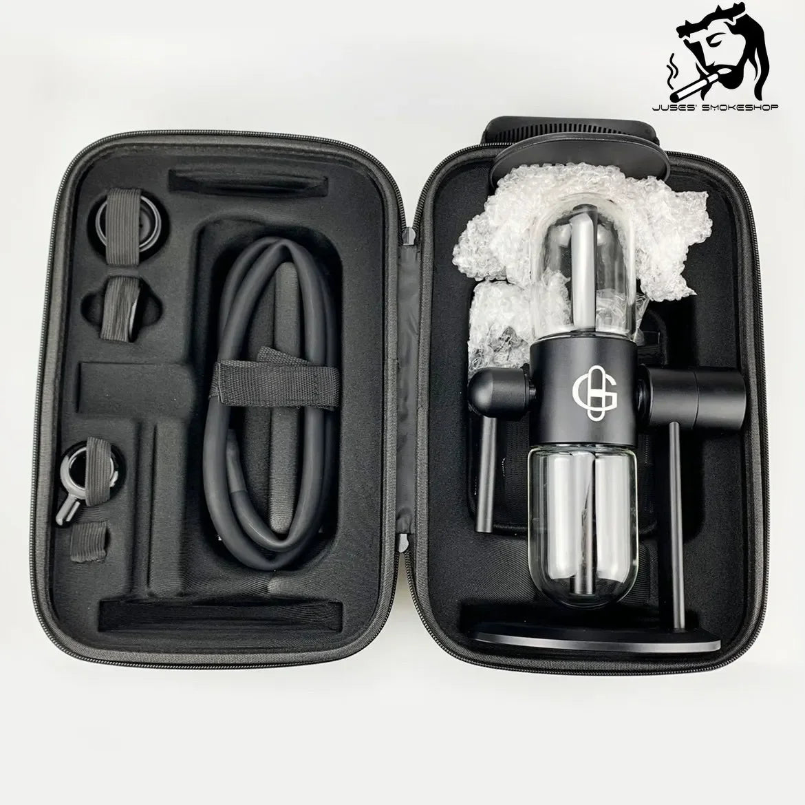 Handbag Hookah Set 360° Rotierende mit Glasrohren - Cannabiothek