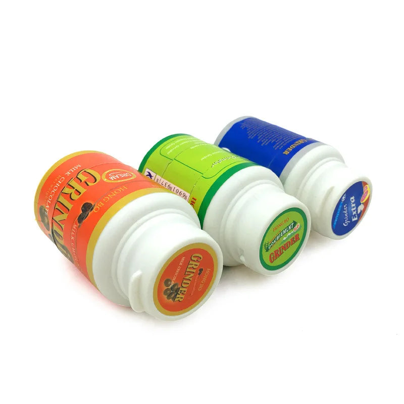 45mm Kaugummi- Kunststoff Design Grinder - Cannabiothek