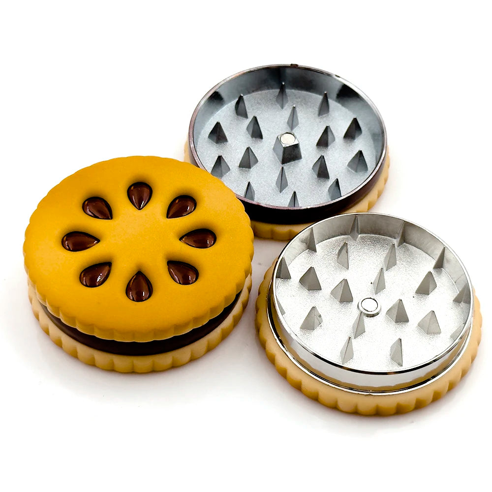 CookieCrush 55mm Keks Design Grinder - Cannabiothek