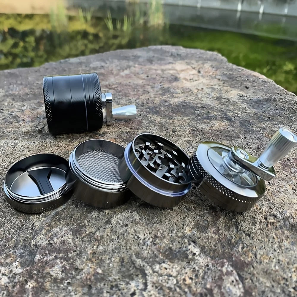 Kraftvoller Kräuter- und Tabakgrinder - Cannabiothek