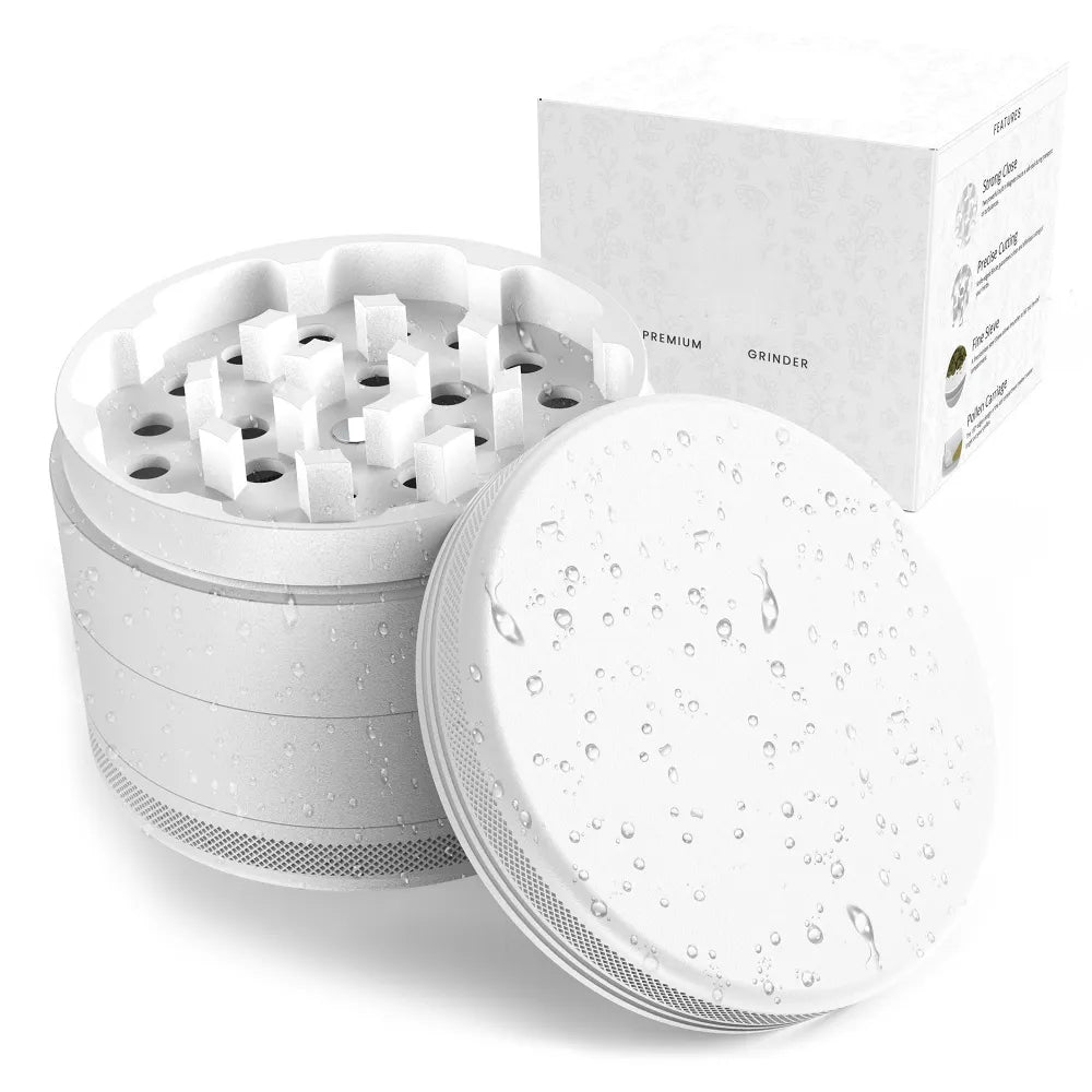 CeramiGrind  4-Layer Grinder mit Weißer Keramikbeschichtung - Cannabiothek