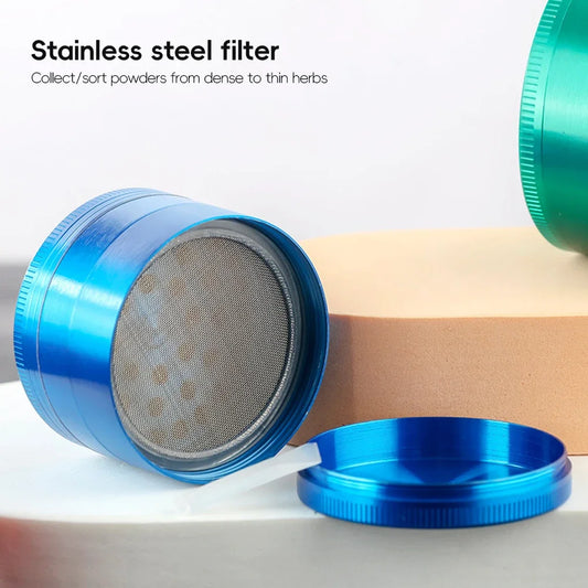 Kompakte 4-Schicht  40mm Zinc Alloy Grinder - Cannabiothek