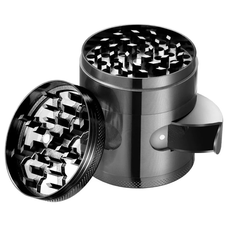 60mm 4 Layer  Grinder mit Schubladenfilter - Cannabiothek