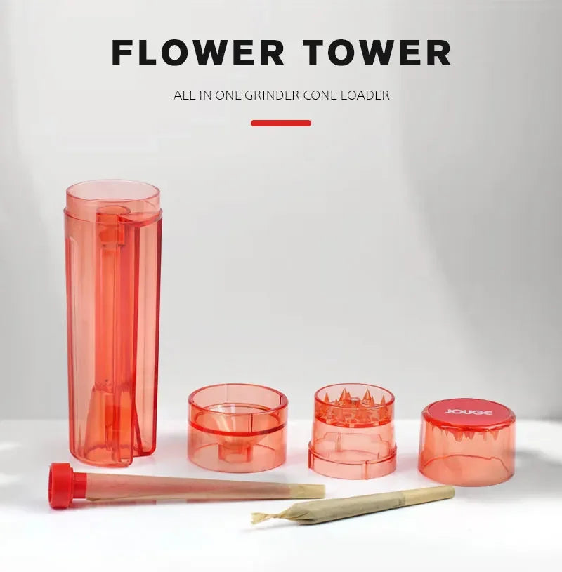 SMO 3-in-1 Ultimate Set Füller, Grinder & Aufbewahrung 3in1 - Cannabiothek