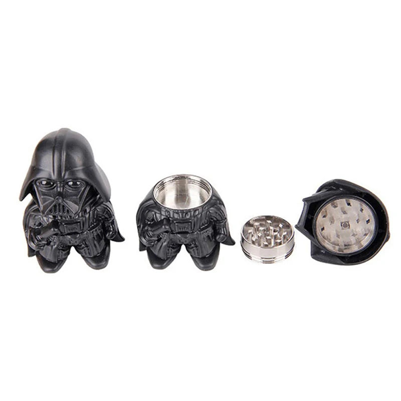 Grindvader – 4-Lagen Kräutermühle im darth vader-Design - Cannabiothek