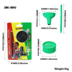 SMO Rolling Kit – Bio Grinder & Kräuter-Füllset - Cannabiothek