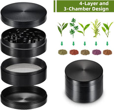 Premium 40mm Metall Grinder - Cannabiothek