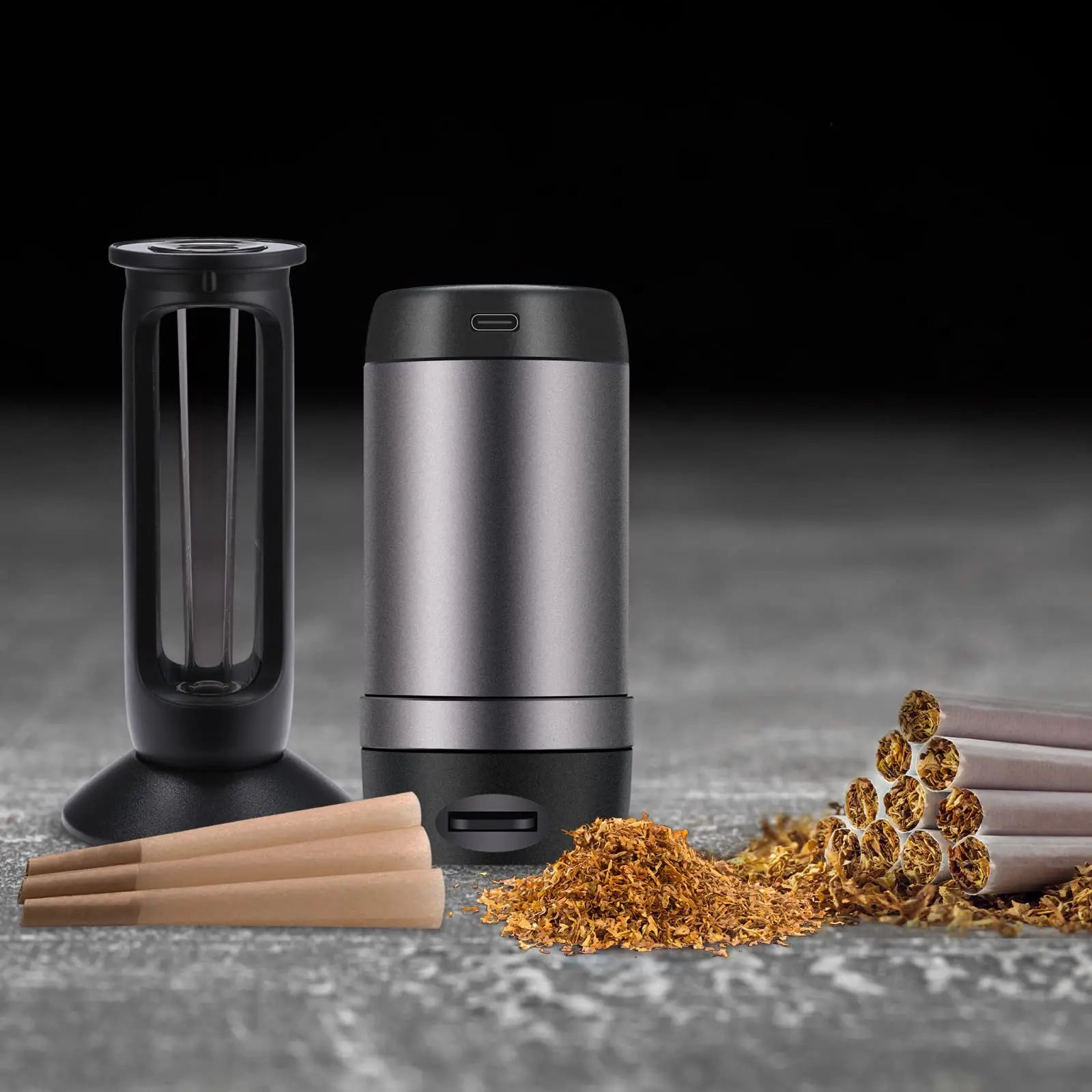 TurboFill 110 High-Speed Elektrischer Grinder & Stopfer - Cannabiothek