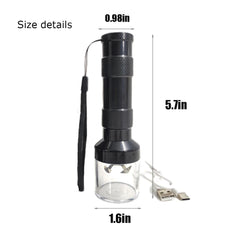 FlashGrind Pro Elektrische Grinder im Taschenlampen Design - Cannabiothek