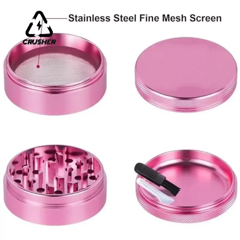 CRUSHER 40mm 4-Layer Aluminium Grind - Cannabiothek
